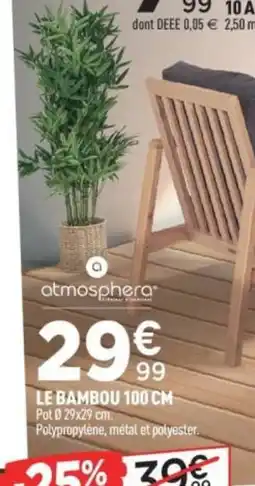 Centrakor Le bambou offre