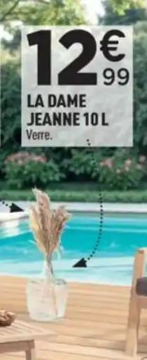 Centrakor La dame jeanne offre