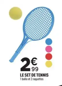 Centrakor Le set de tennis offre