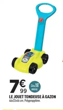 Centrakor Le jouet tondeuse à gazon offre