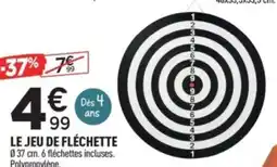 Centrakor Le jeu de fléchette offre