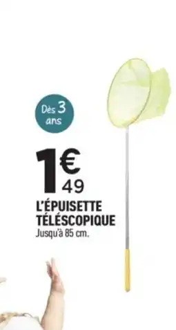 Centrakor L'épuisette téléscopique offre