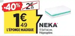 Centrakor NEKA L'éponge magique offre
