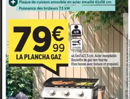 Centrakor La plancha gaz offre