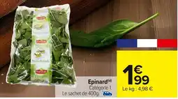 Carrefour Épinard offre