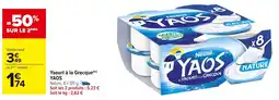 Carrefour YAOS Yaourt à la Grecque offre