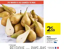 Carrefour Poire conference offre