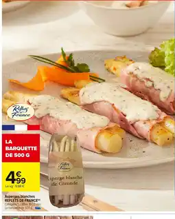 Carrefour Asperge blanche offre