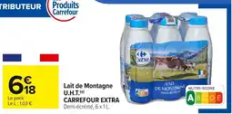 Carrefour Lait de Montagne offre