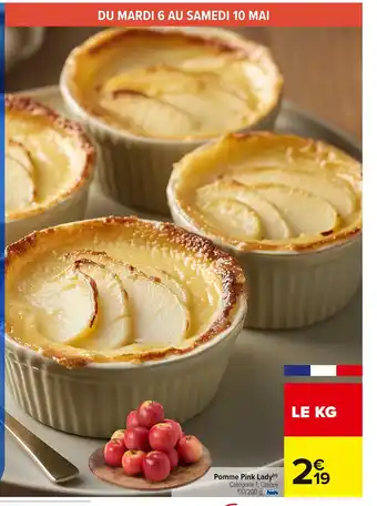 Carrefour Pomme Pink Lady offre