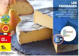 Carrefour Saint Nectaire fermier offre
