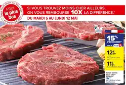 Carrefour Viande bovine basse côte offre