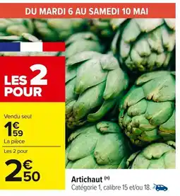 Carrefour Artichaut offre