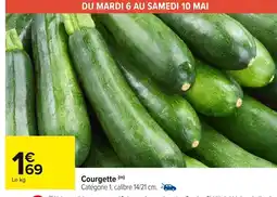 Carrefour Courgette offre
