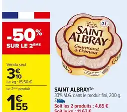 Carrefour SAINT ALBRAY offre