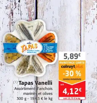 Tapas vanelli