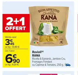 Carrefour RANA Ravioli offre