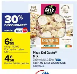 Carrefour MIX Pizza Del Gusto offre