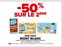 Carrefour MONT BLANC Sur tout offre