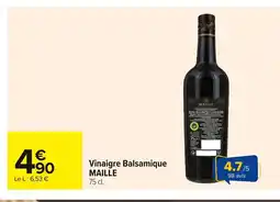 Carrefour MAILLE Vinaigre Balsamique offre
