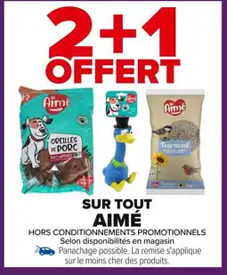 Carrefour AIMÉ Sur tout offre