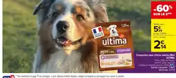 Carrefour ULTIMA Croquettes pour chiens adultes Mini offre
