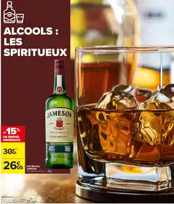 Carrefour JAMESON Irish Whiskey offre