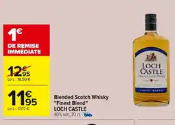Carrefour LOCH CASTLE Blended Scotch Whisky offre