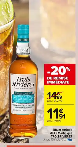 Carrefour Rhum agricole de La Martinique offre