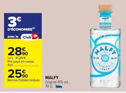 Carrefour MALFY Original 41% vol. offre