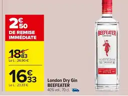 Carrefour BEEFEATER London Dry Gin offre