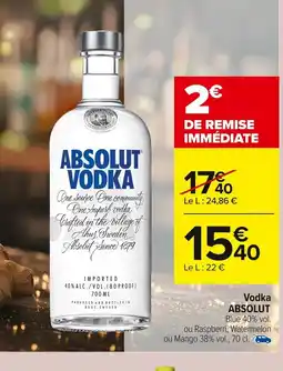 Carrefour ABSOLUT Vodka offre