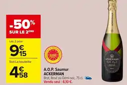 Carrefour ACKERMAN A.O.P. Saumur offre