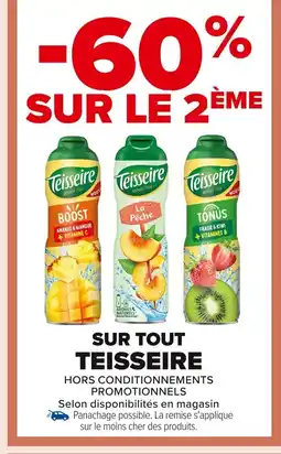 Carrefour TEISSEIRE Sur tout offre