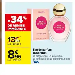 Carrefour BOURJOIS Eau de parfum offre