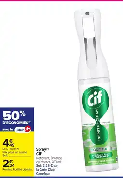 Carrefour CIF Spray offre