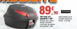 E.Leclerc L'Auto Top case 35 l garantie 1 an offre