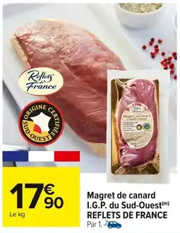 Carrefour Market Magret de canard i.g.p. du sud-ouest reflets de france offre