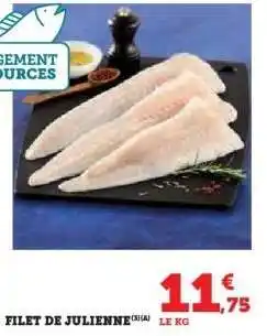 Hyper U Filet de julienne offre
