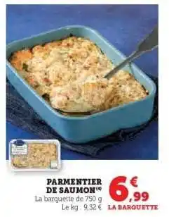 Hyper U Parmentier De Saumon offre
