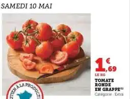 U Express TOMATE RONDE EN GRAPPE offre