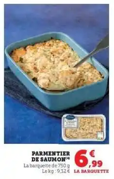 U Express Parmentier De Saumon offre