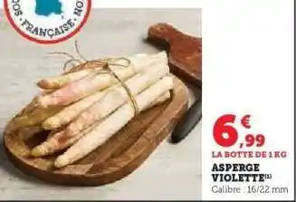 U Express ASPERGE VIOLETTE offre