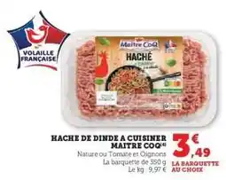 U Express Haché De Dinde À Cuisiner Maître Coq offre