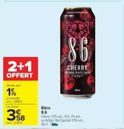 Carrefour Market BIERE 8.6 offre