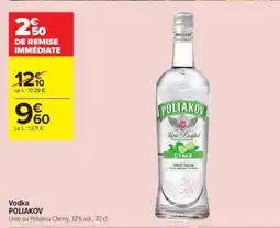 Carrefour Contact Vodka Poliakov offre
