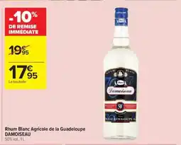 Carrefour Contact RHUM BLANC AGRICOLE DE LA GUADELOUPE DAMOISEAU offre