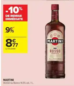 Carrefour Contact MARTINI offre