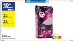 Carrefour Contact Riz Basmati CARREFOUR EXTRA offre
