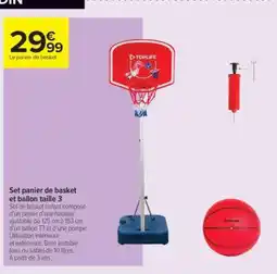 Carrefour Contact Le panier de basket offre